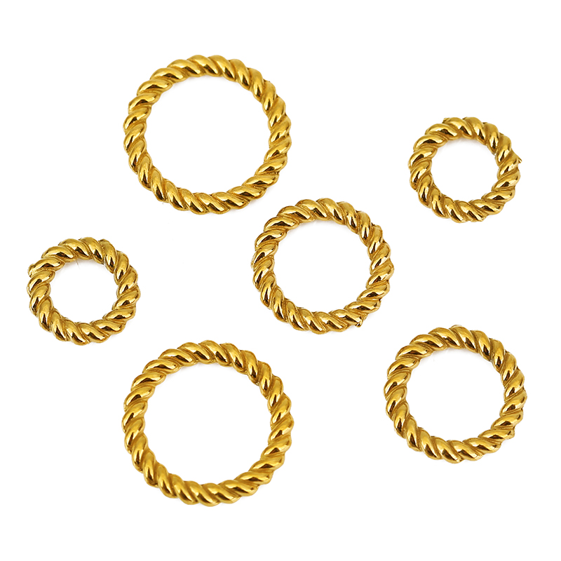 Jewelry Making Closed Jump Rings - 10 Uds. Anillos de salto cerrados