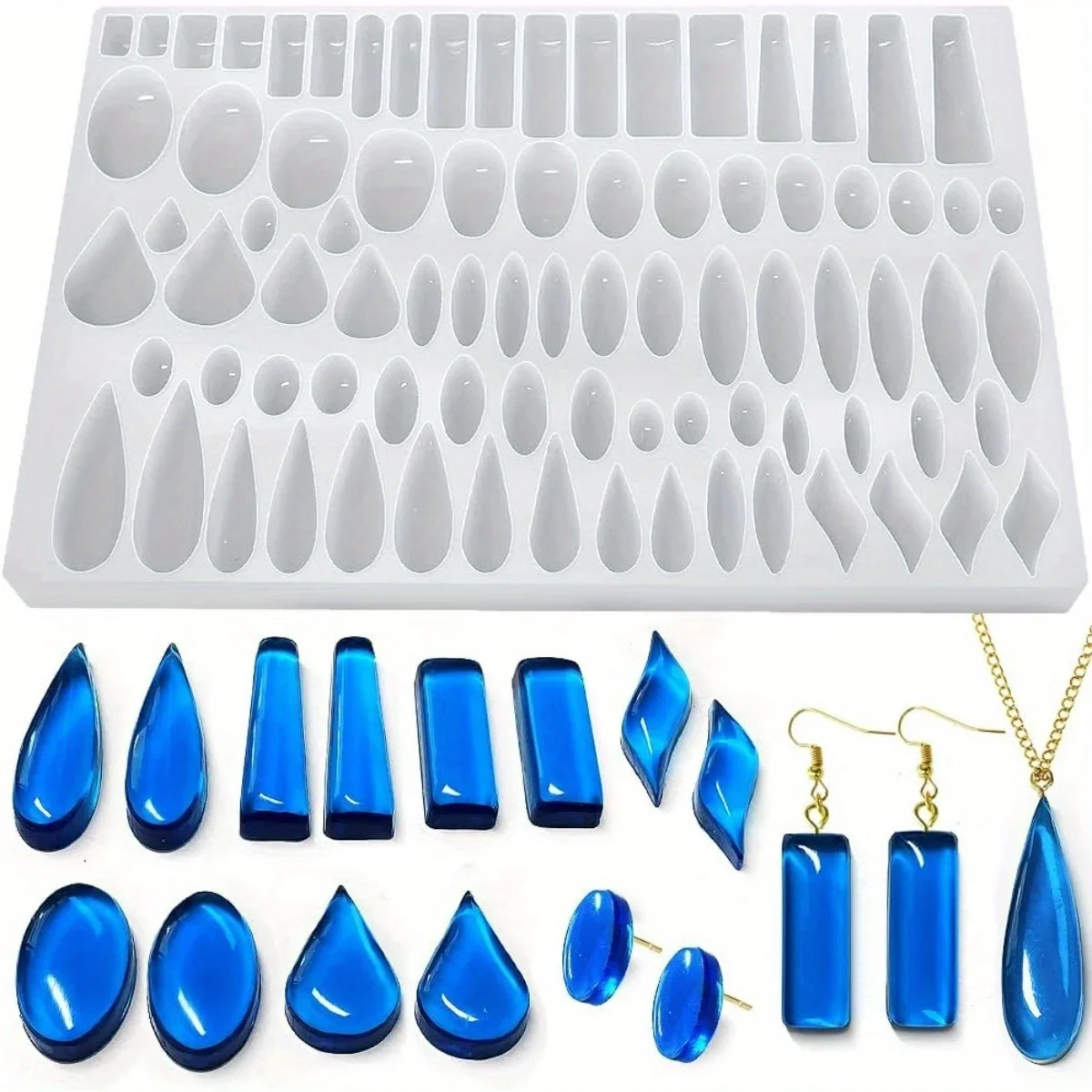 Jewelry Making Mold - Molde de silicona para pendientes de