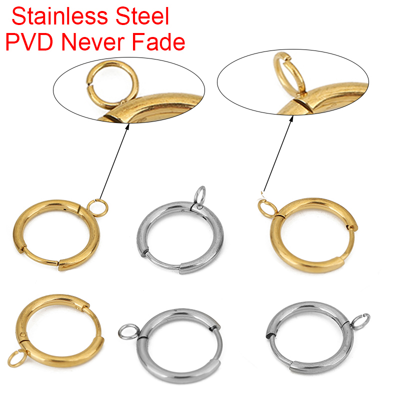 Jewelry Making Earring Supplies - Ganchos para pendientes PVD que nunca