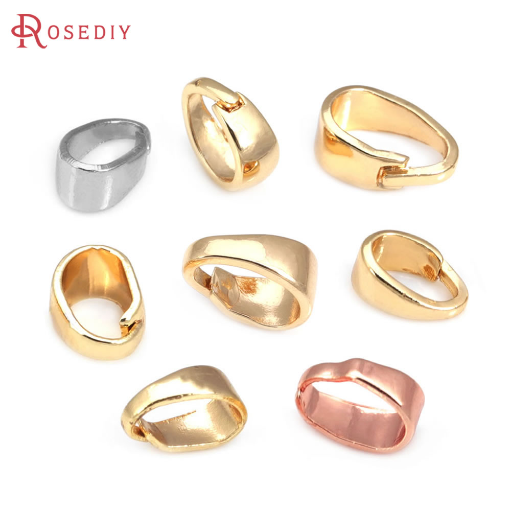 Jewelry Making Brass - 7x3,5 MM 6x4MM 7x5MM 9x4MM 18K