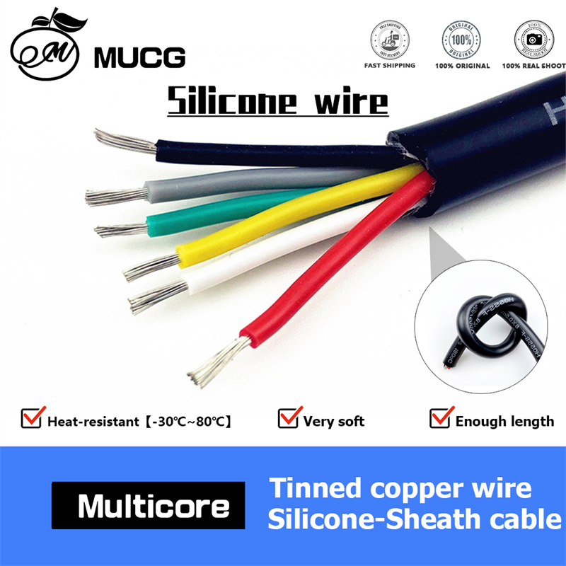 Wire 22 Gauge Copper - Cable de Silicona Resistente al Calor