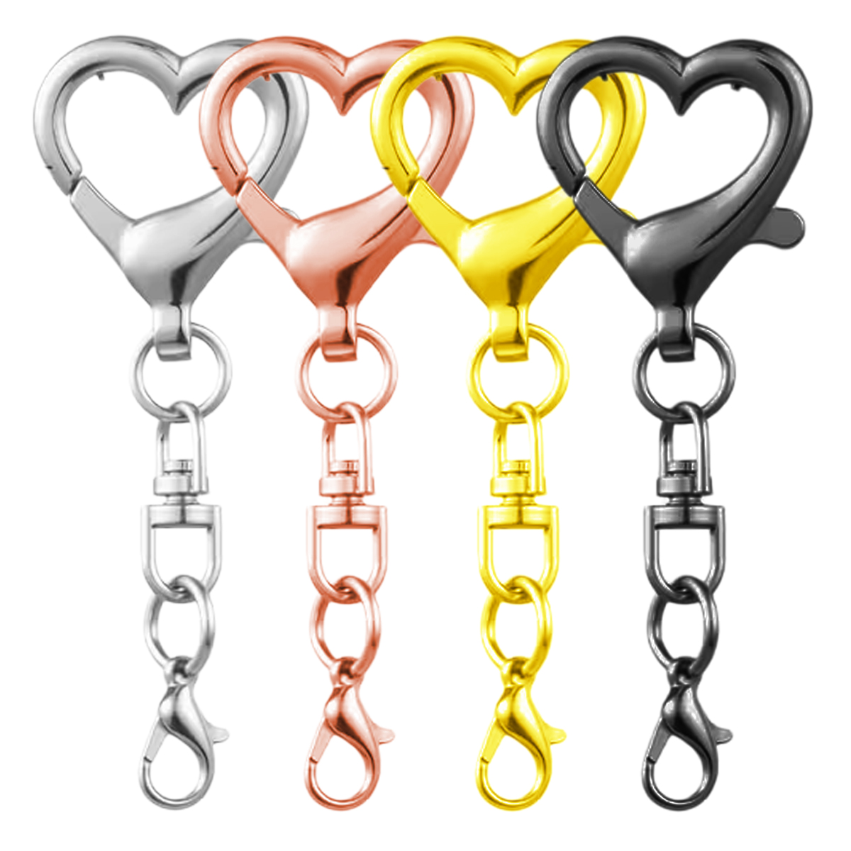 Jewelry Making Chain - 5/15/30 Piezas de Cierres Giratorios en
