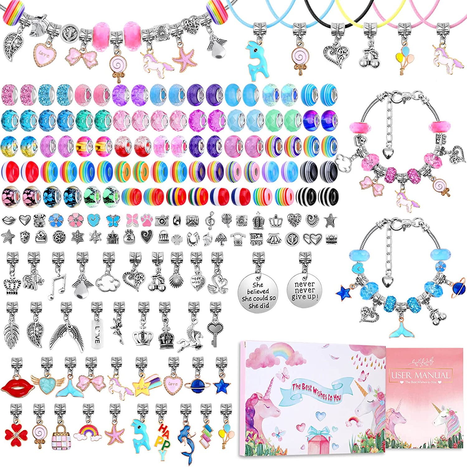 Jewelry Making For Teens - Kit DE FABRICACIÓN de pulseras con