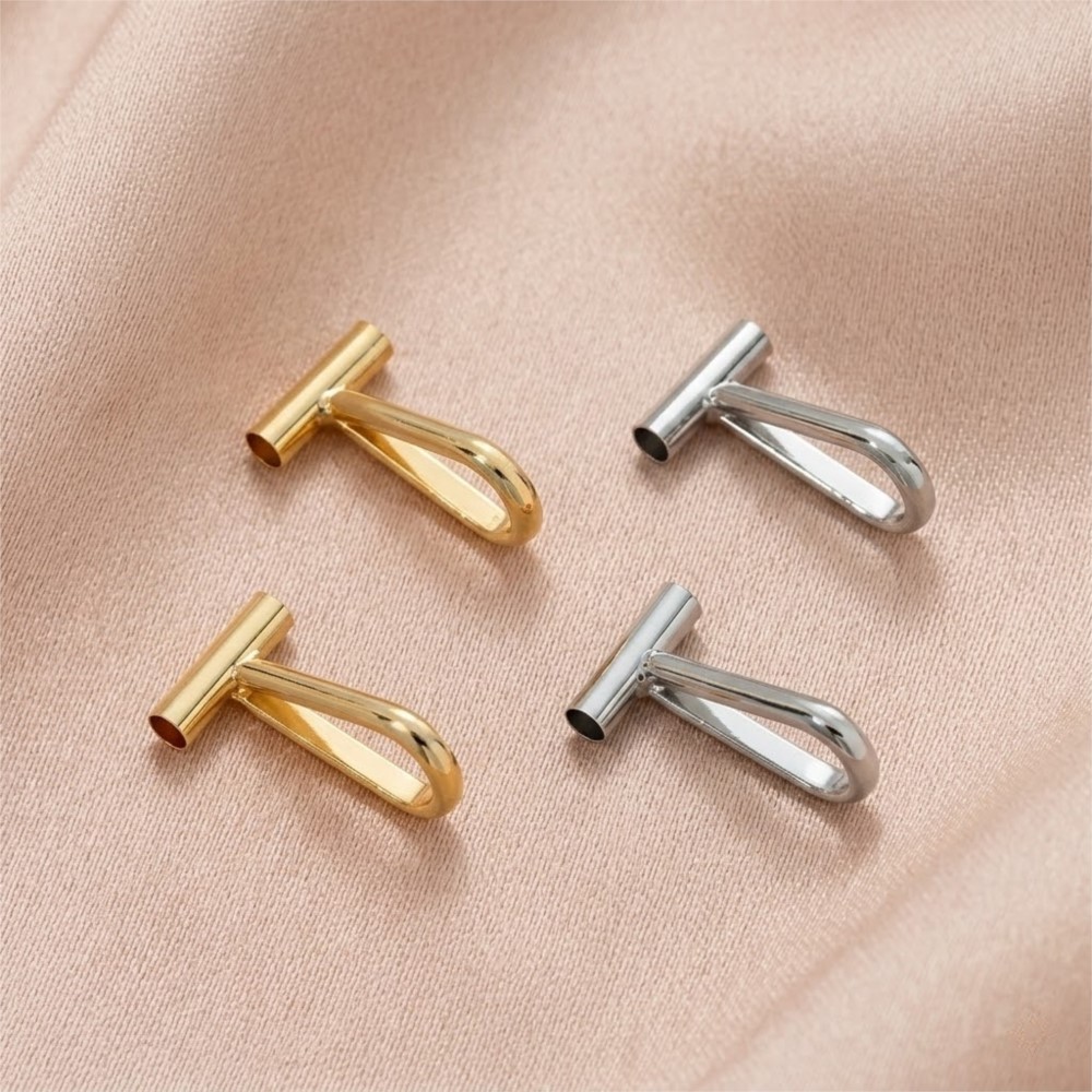 Jewelry Making Brass - 2 unidades de convertidores de broche