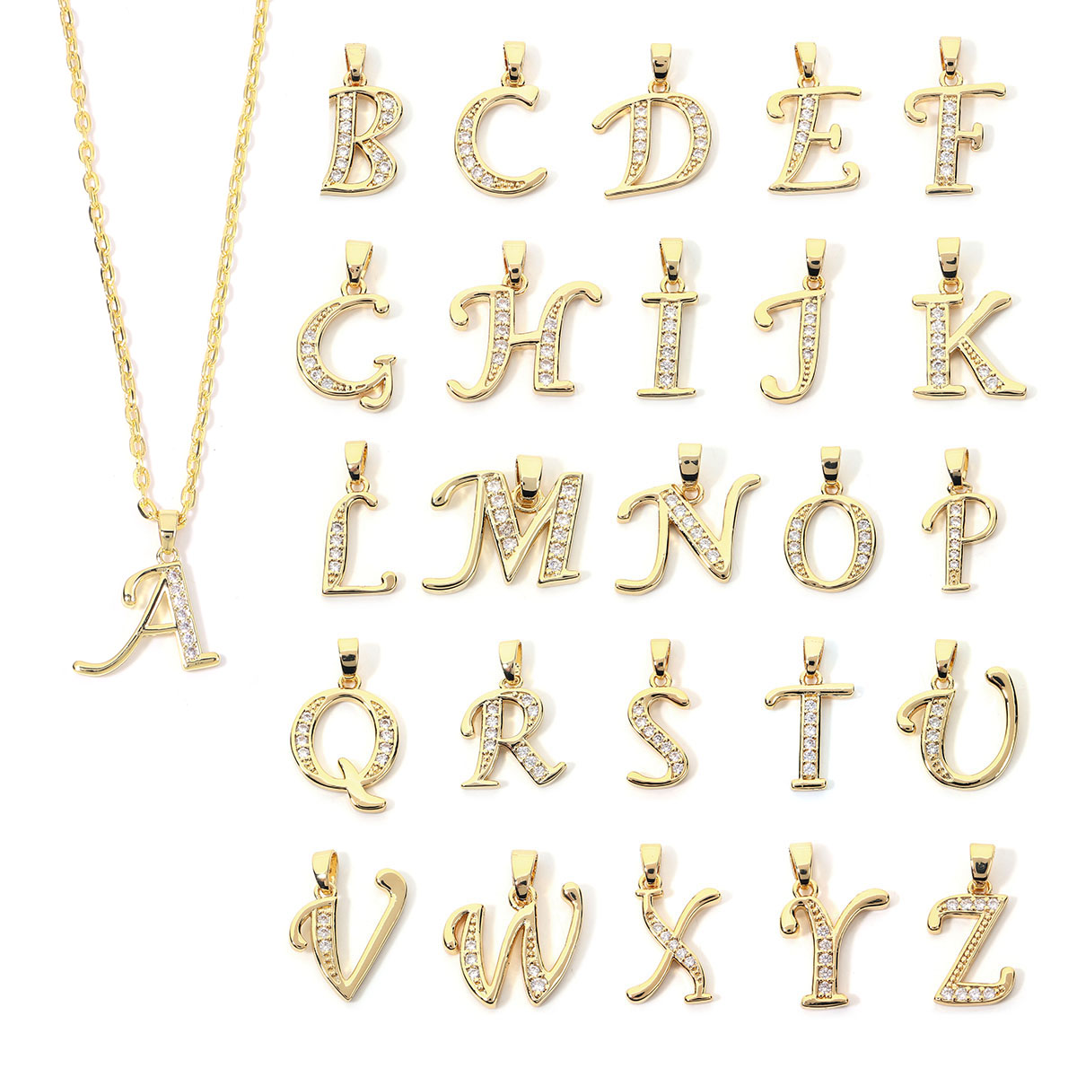 Making Custom Jewelry - Colgante de metal con letra del