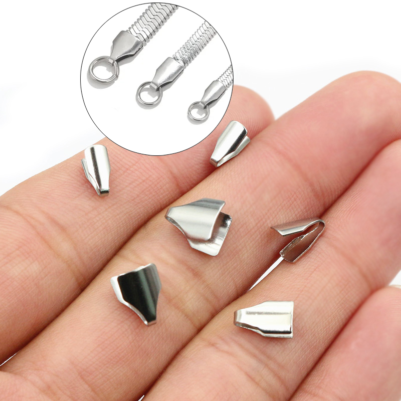 100 piezas de acero inoxidable - Jewelry Making Chain reseña y precio