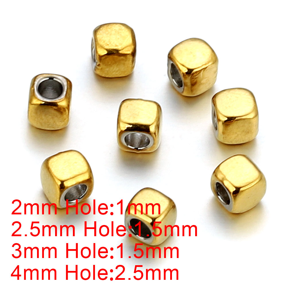50 Uds. Cuentas espaciadoras c - Jewelry Making Supplies Wholesale reseña y precio