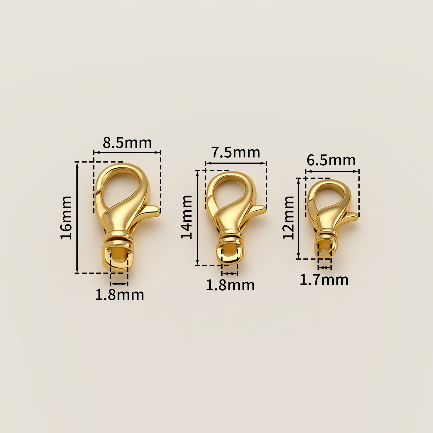 2 piezas de cierres giratorios - Jewelry Making Brass reseña y precio
