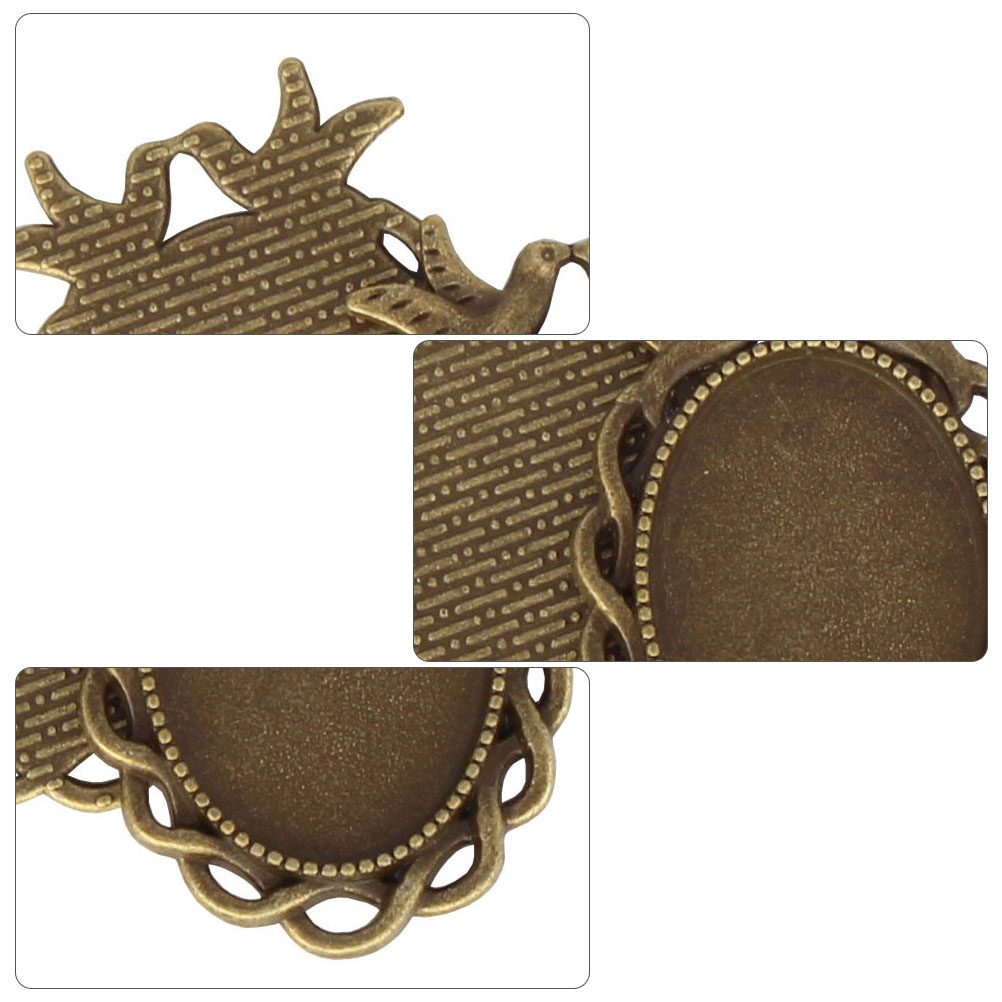 50 piezas de bandejas metálica - Making Custom Jewelry reseña y precio