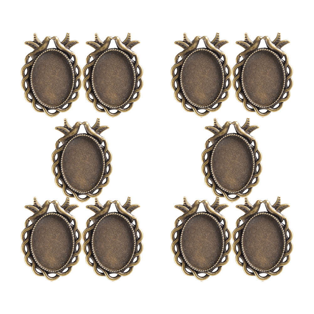 50 piezas de bandejas metálica - Making Custom Jewelry reseña y precio