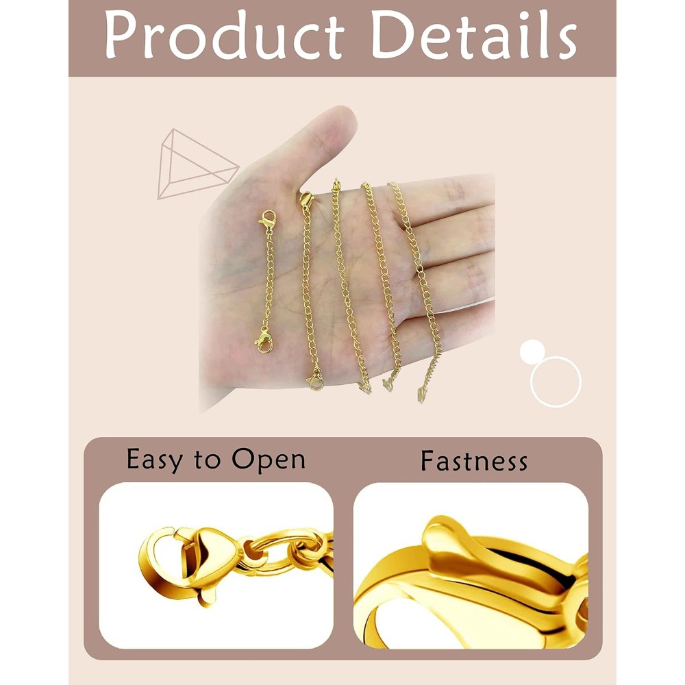 10 Extensores de Cadena para C - Jewelry Making Brass reseña y precio