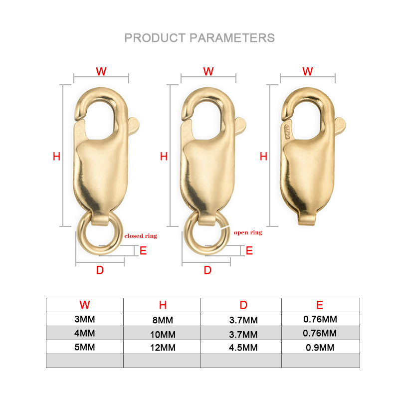 Cierre de langosta, cierre de  - Jewelry Making Supplies Wholesale reseña y precio