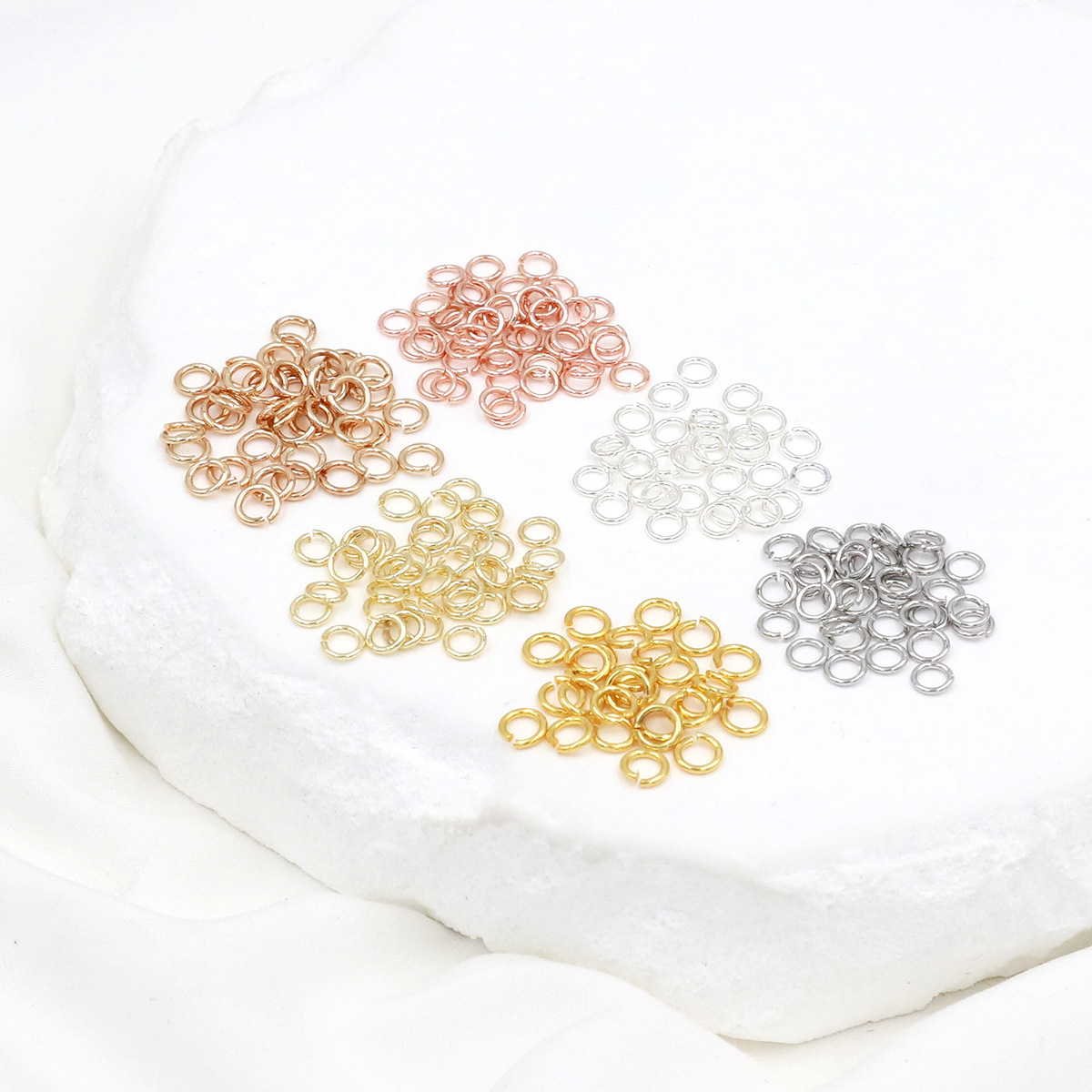 Paquete de Anillas Abiertas de - Jewelry Making Closed Jump Rings reseña y precio
