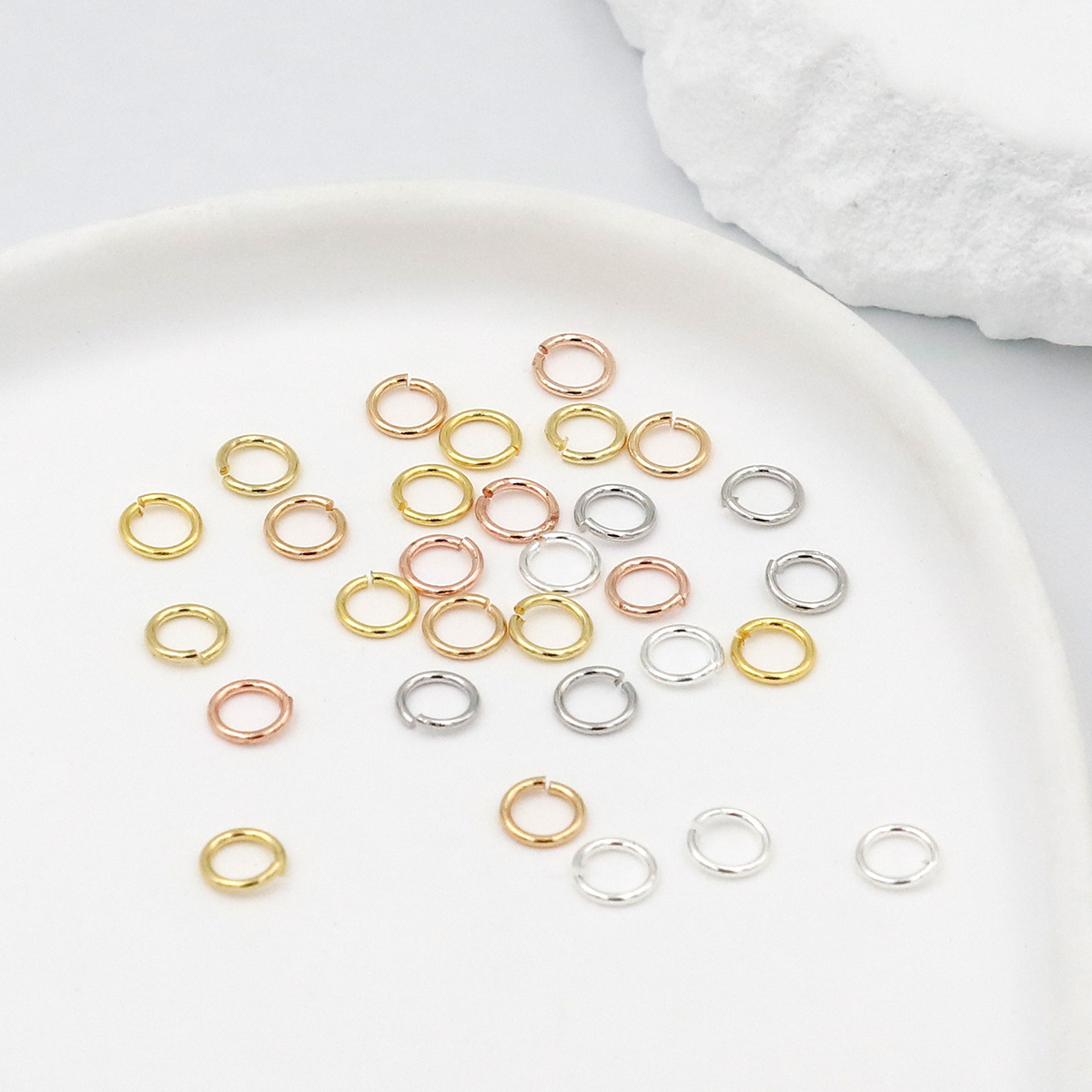 Paquete de Anillas Abiertas de - Jewelry Making Closed Jump Rings reseña y precio