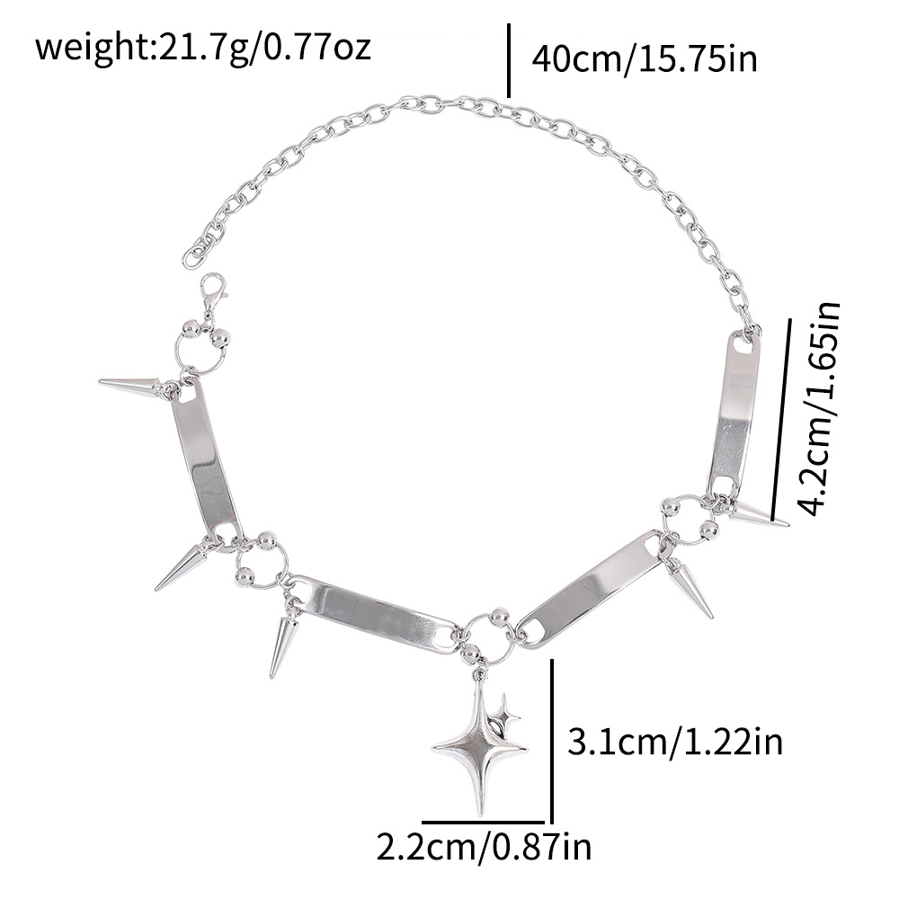 Gargantilla Punk con Estrellas - Jewelry Making Rings reseña y precio