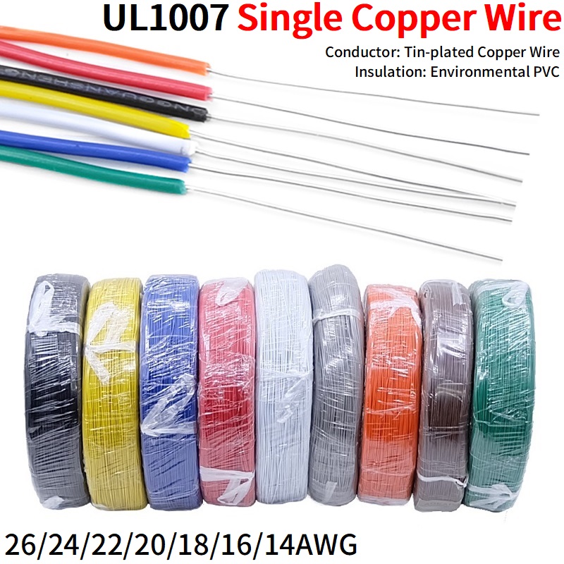 Cable de cobre de un solo núcl - Wire 22 Gauge Copper reseña y precio