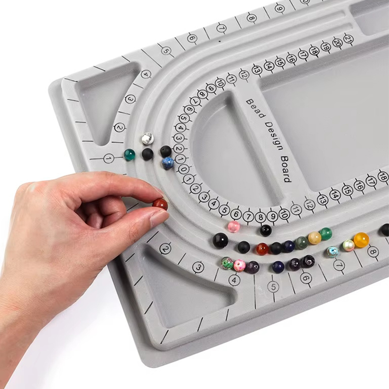 Tablero de cuentas flocadas gr - Jewelry Making Education reseña y precio
