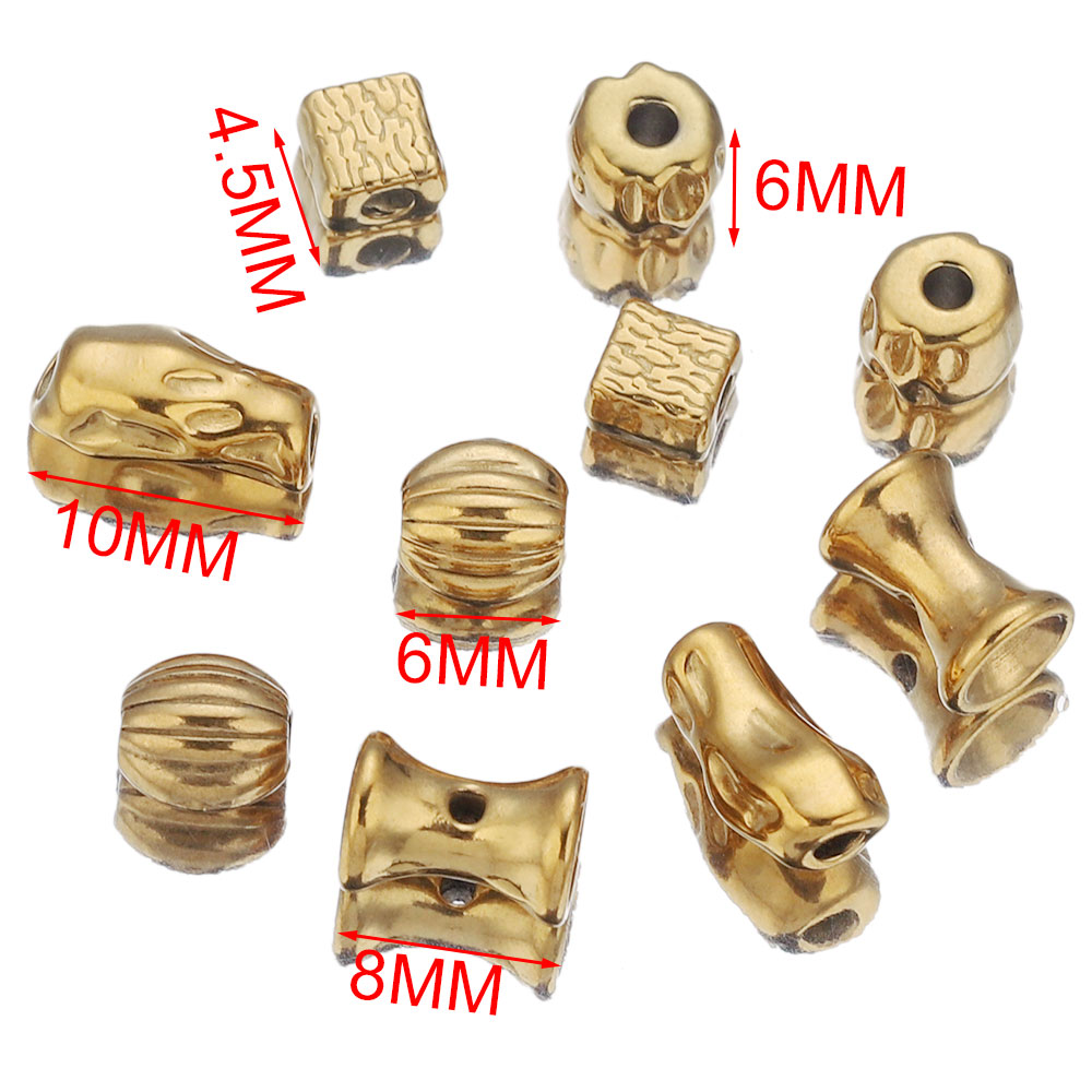 10 Uds. De cuentas espaciadora - Jewelry Making Supplies Wholesale reseña y precio