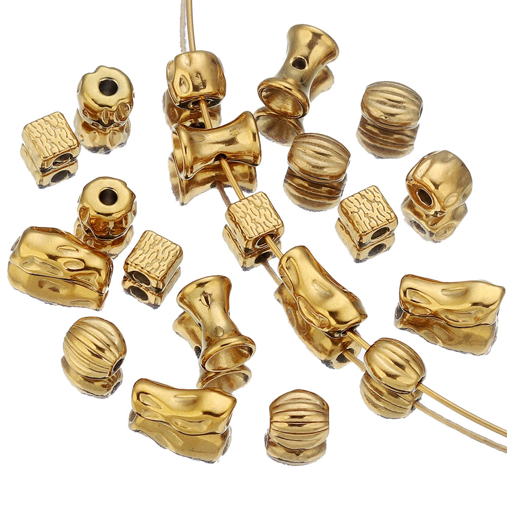 10 Uds. De cuentas espaciadora - Jewelry Making Supplies Wholesale reseña y precio