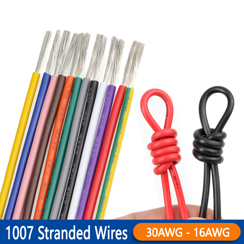 Cable Eléctrico Multifilar 100 - Wire 22 Gauge Copper reseña y precio
