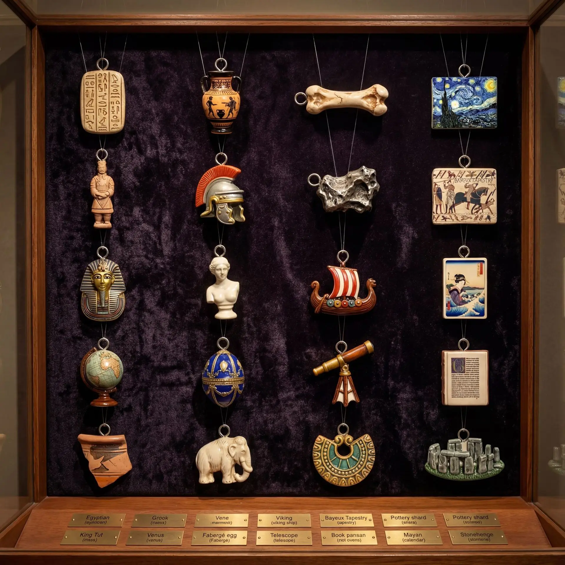 Pequeño colgante con motivos d - Jewelry Making History reseña y precio