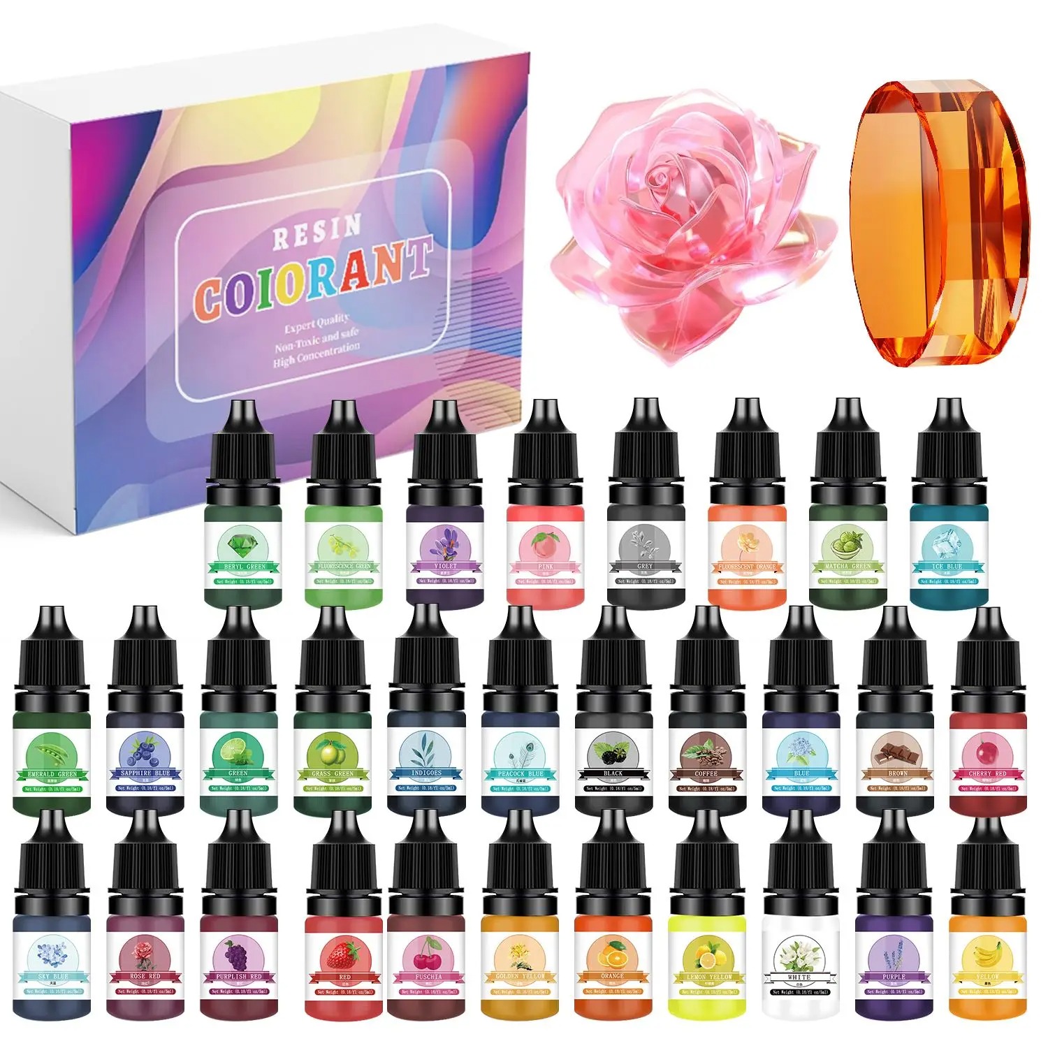 Kits de pigmentos de resina ep - Jewelry Making Mold reseña y precio