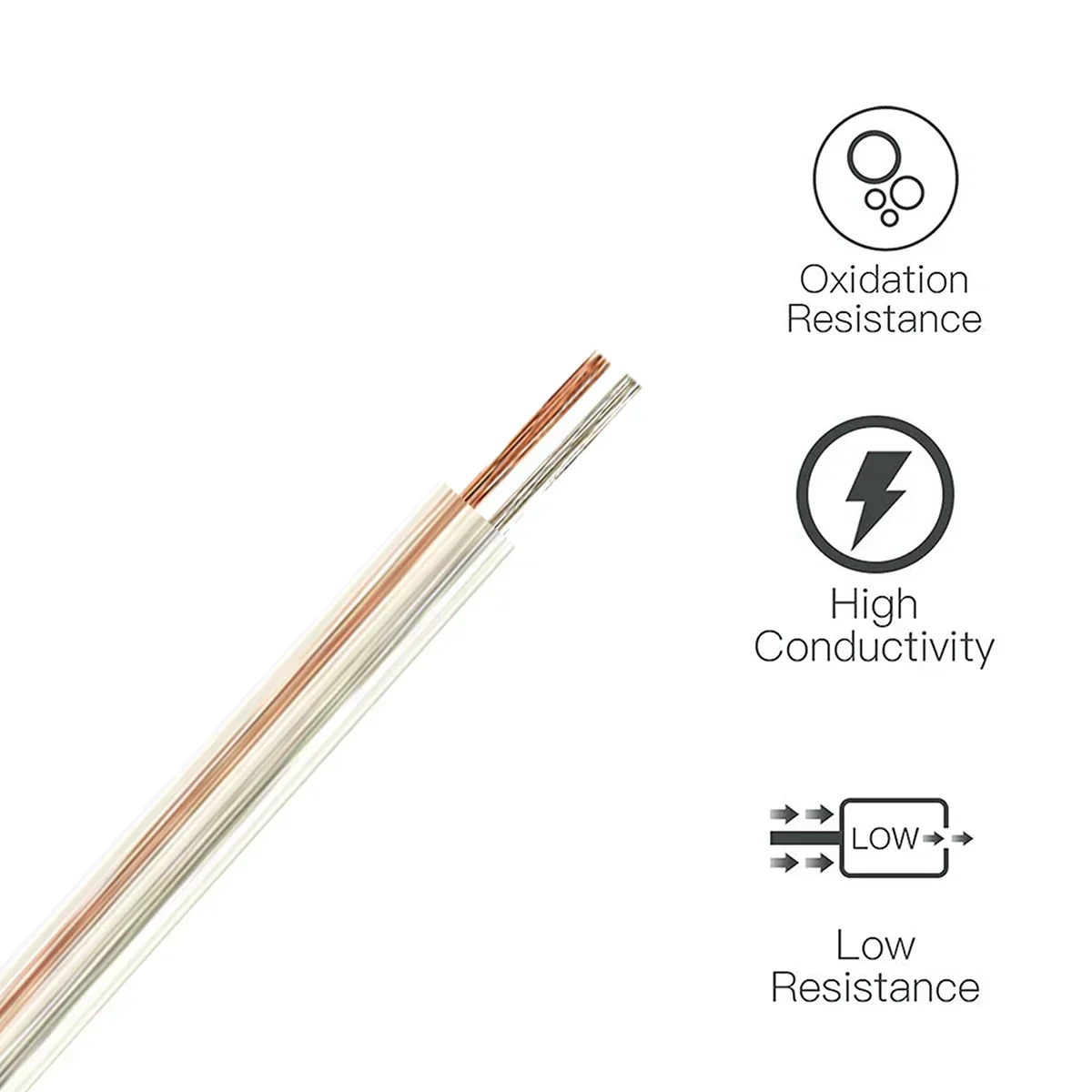 Cable de extensión de cobre es - Wire 22 Gauge Copper reseña y precio