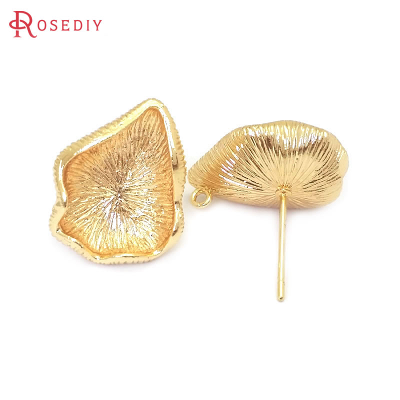 Pendientes de latón con forma  - Jewelry Making Brass reseña y precio