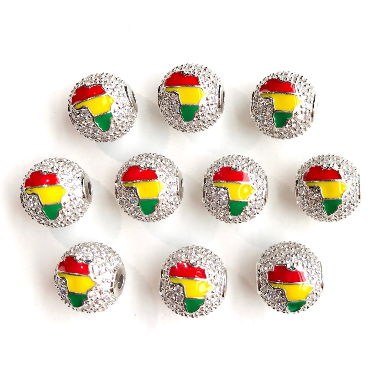 6 piezas de cuentas espaciador - Jewelry Making History reseña y precio