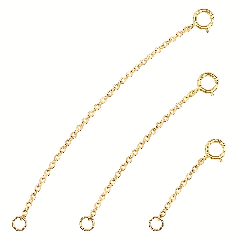 Cadenas de extensión con cierr - Jewelry Making Chain reseña y precio