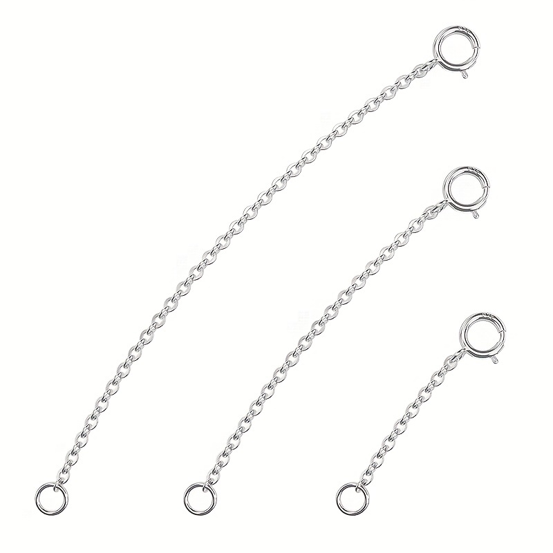 Cadenas de extensión con cierr - Jewelry Making Chain reseña y precio