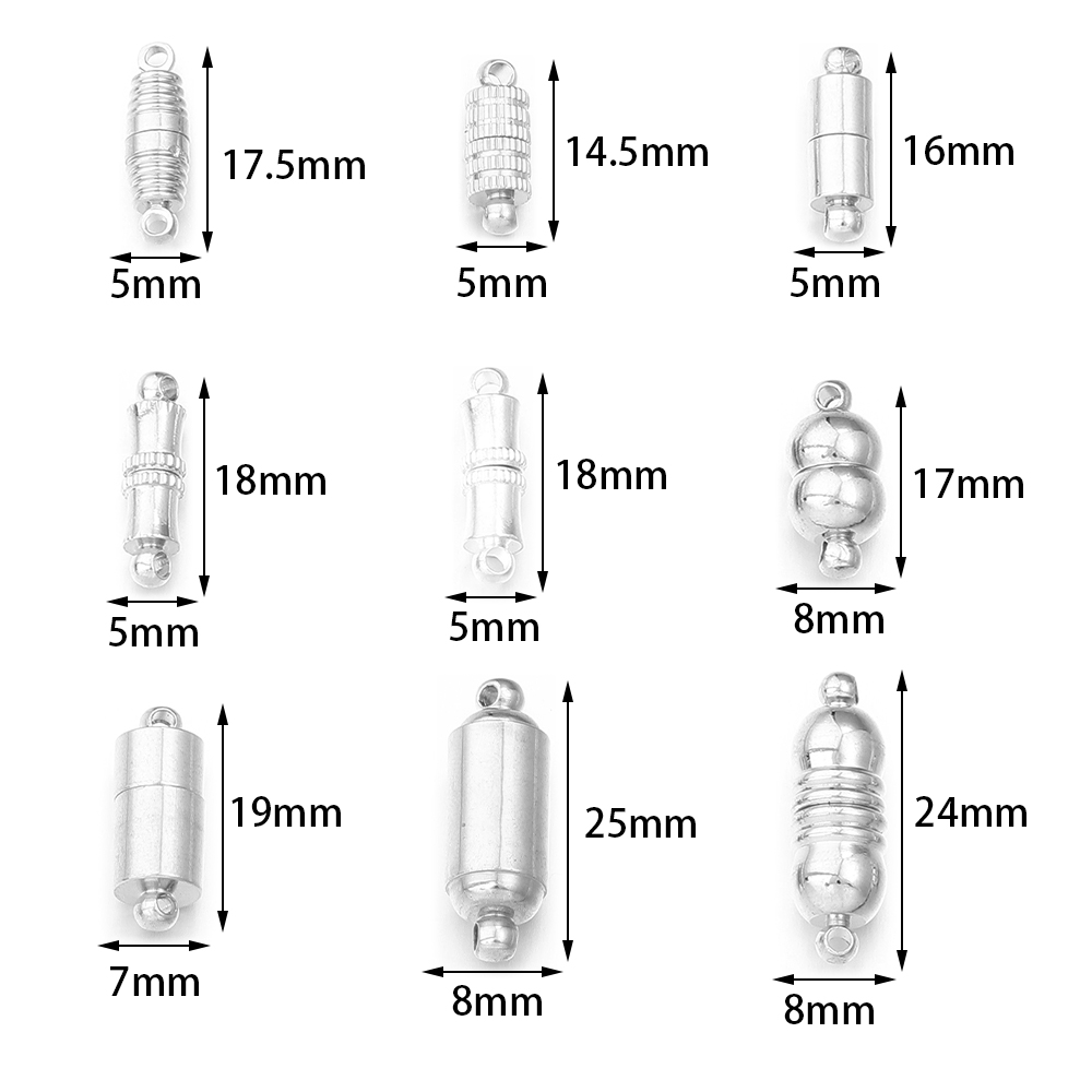 5 unids/lote de cierres magnét - Jewelry Making Brass reseña y precio