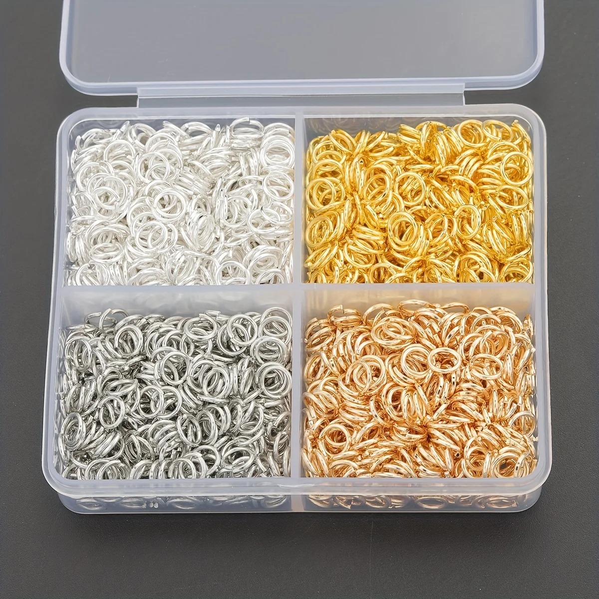 1200 Uds. Anillos abiertos de  - Jewelry Making Closed Jump Rings reseña y precio