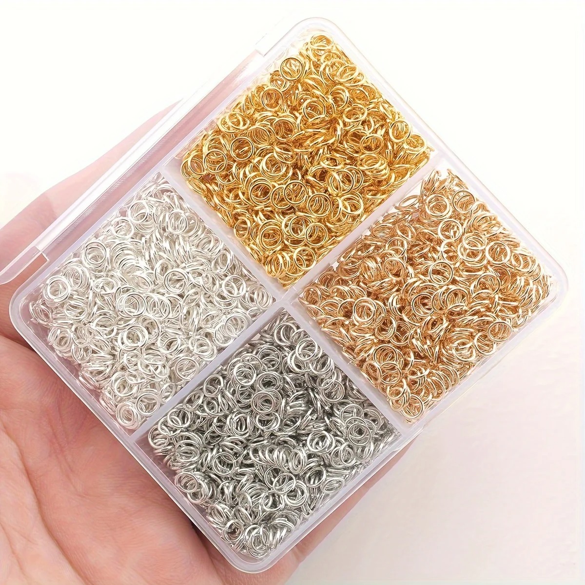 1200 Uds. Anillos abiertos de  - Jewelry Making Closed Jump Rings reseña y precio