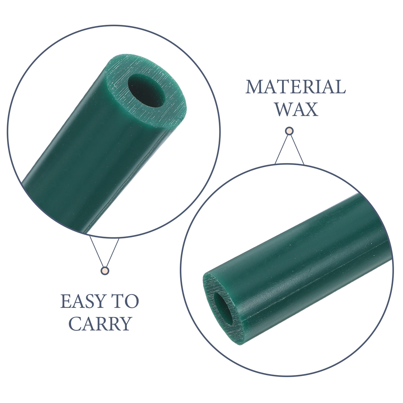 Tubo de cera hueco verde para  - Jewelry Making Mold reseña y precio