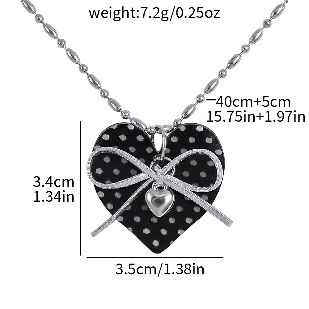 Collar con colgante de corazón - Jewelry Making Metals reseña y precio