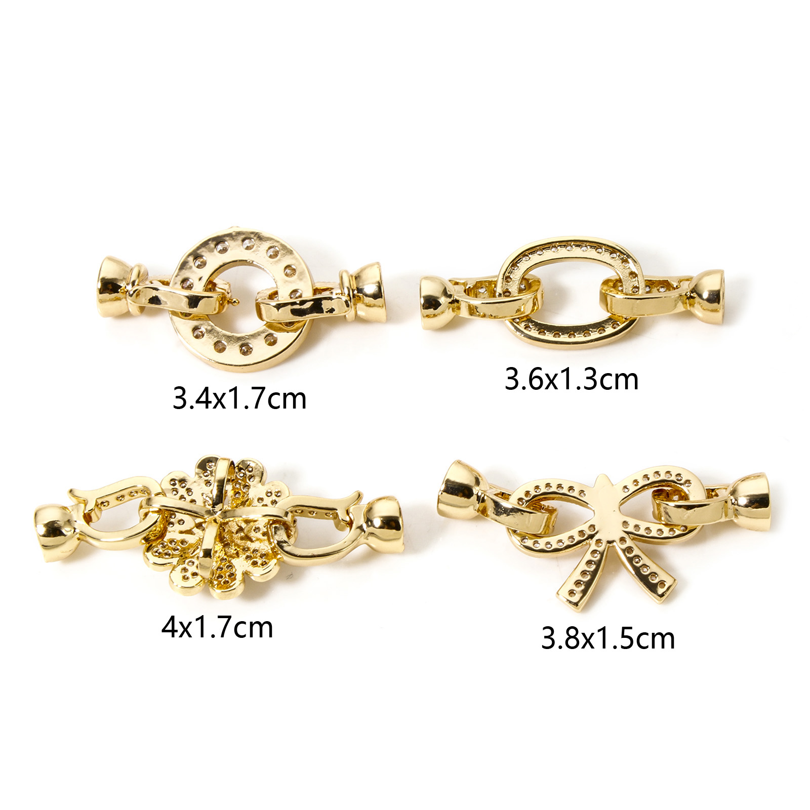 Cierres plegables de latón, la - Jewelry Making Brass reseña y precio