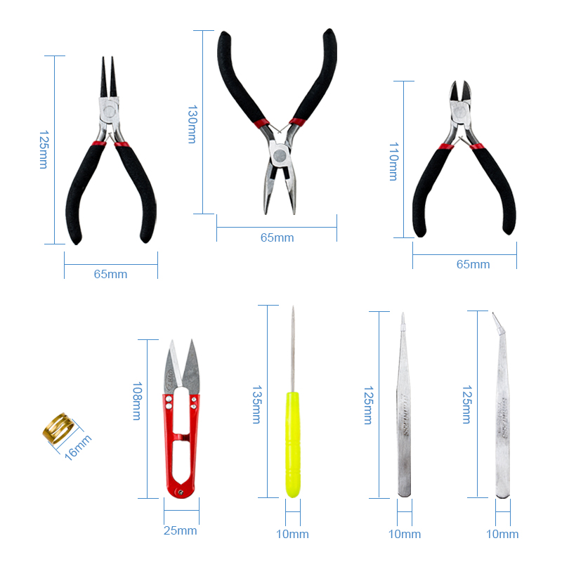Juego de 8 Herramientas de Ace - Jewelry Making Pliers Set reseña y precio