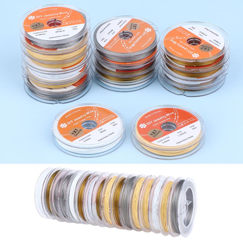 Rollo de 50 metros de alambre  - Jewelry Making Gold Wire reseña y precio