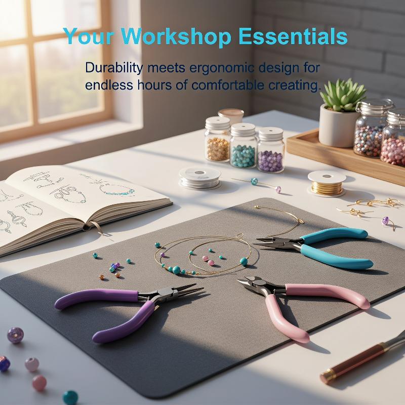 Herramientas para hacer joyas, - Jewelry Making Pliers Set reseña y precio
