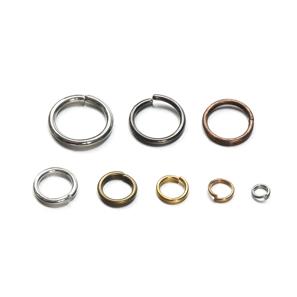 200 piezas de 3/4/5/6/7/8/10/1 - Jewelry Making Closed Jump Rings reseña y precio