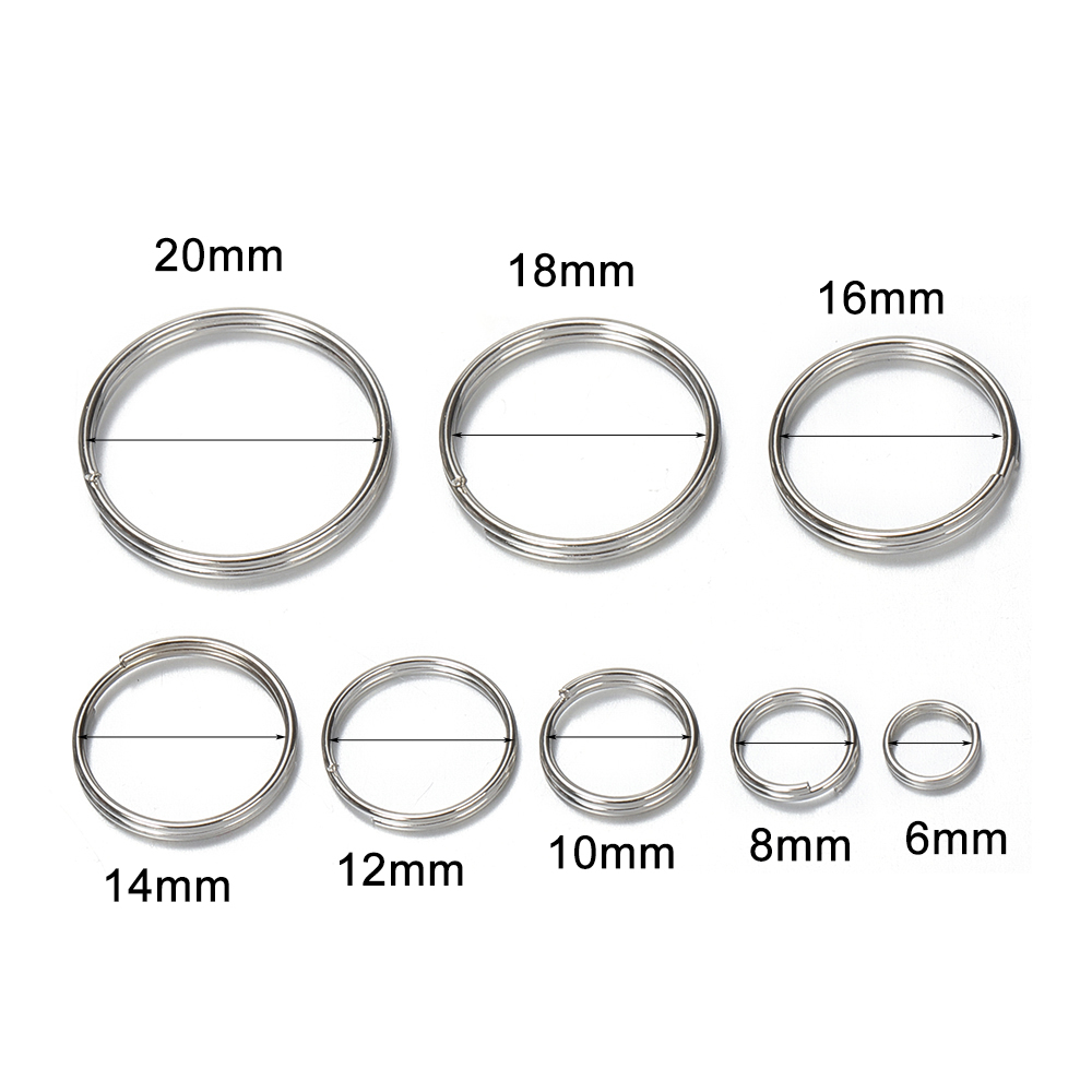 50 Piezas de Conectores de Met - Jewelry Making Closed Jump Rings reseña y precio