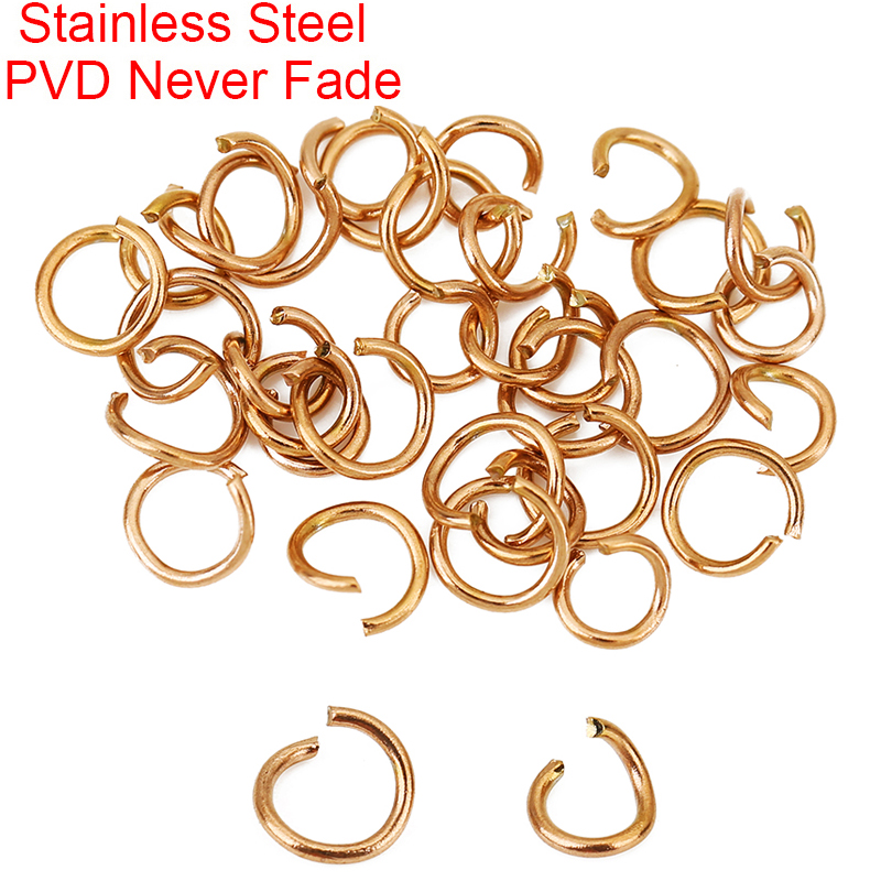100 piezas de anillas abiertas - Jewelry Making Closed Jump Rings reseña y precio
