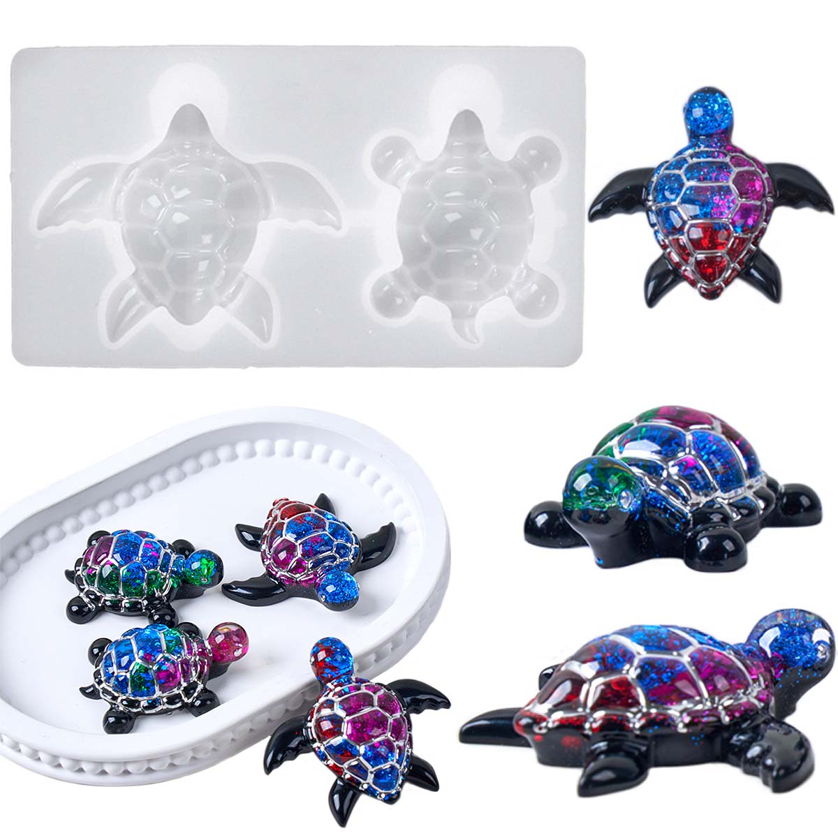 LLavero de tortuga marina 3D,  - Jewelry Making Mold reseña y precio