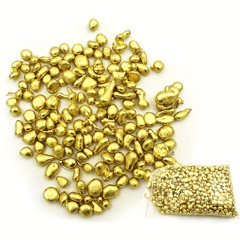 10-100g de pepitas de latón ma - Jewelry Making Education reseña y precio