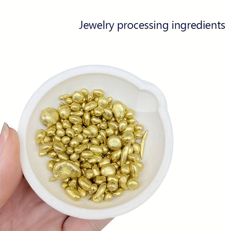 10-100g de pepitas de latón ma - Jewelry Making Education reseña y precio