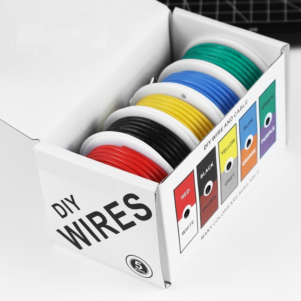 Cable eléctrico de 20-24AWG, c - Wire 22 Gauge Copper reseña y precio