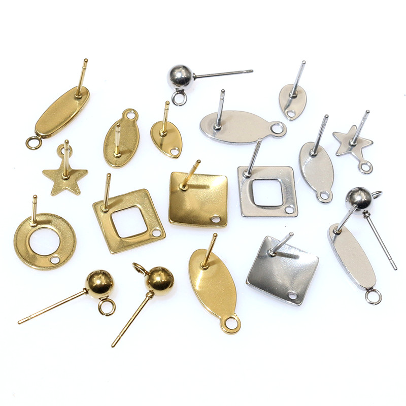 20 piezas de acero inoxidable, - Jewelry Making Metals reseña y precio