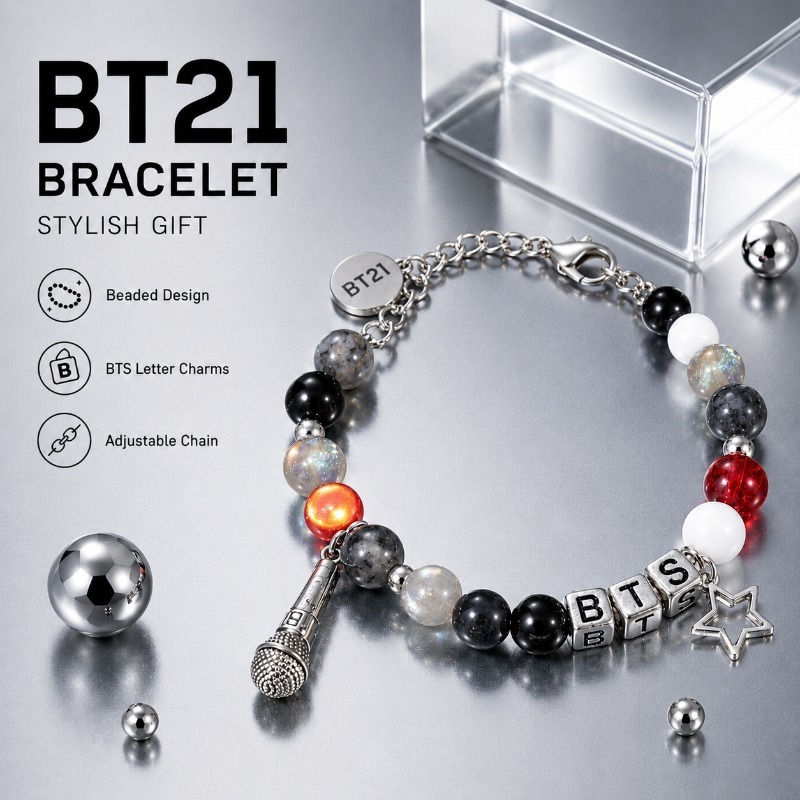 Pulsera de cuentas negra y roj - Jewelry Making Metals reseña y precio
