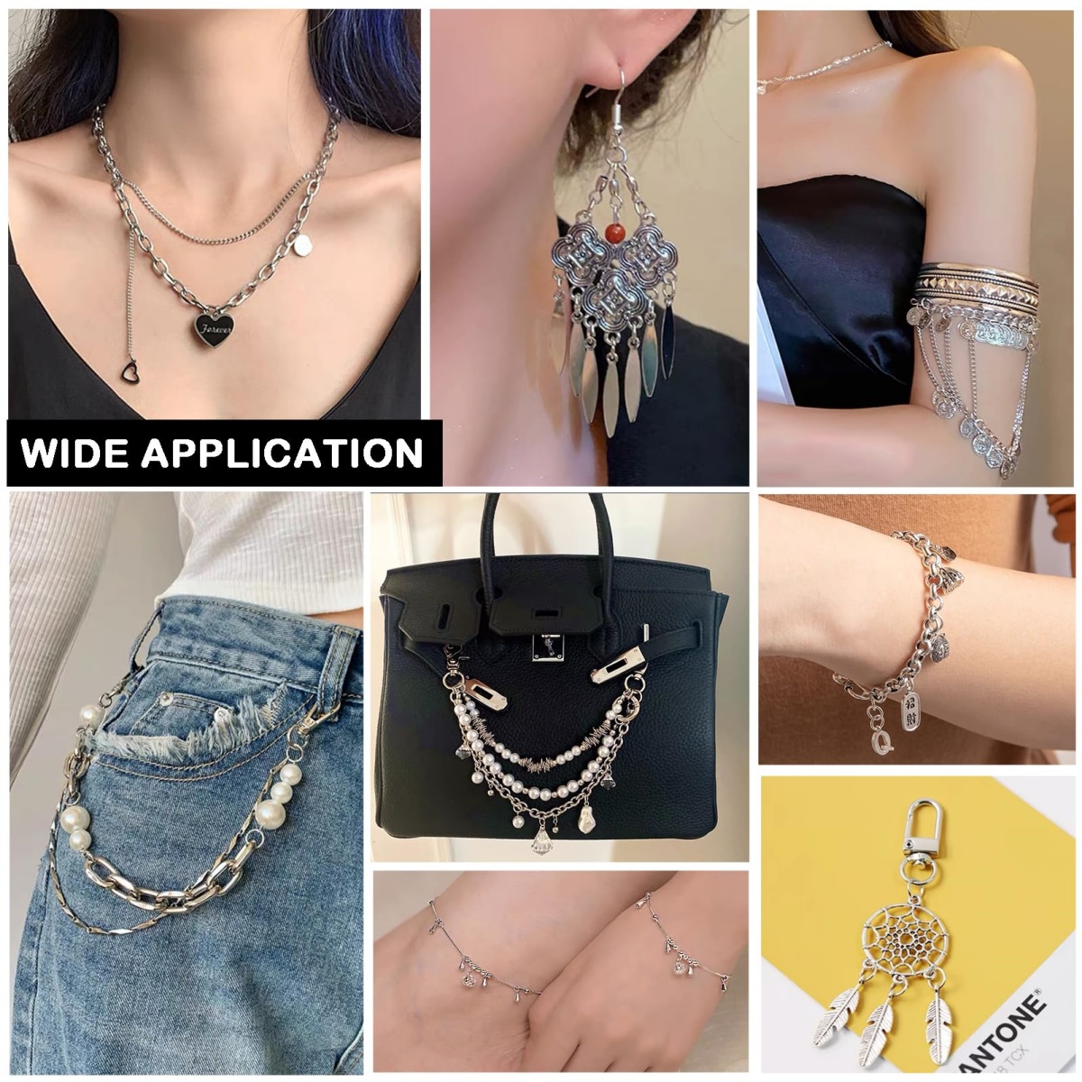 Conectores de anillas abiertas - Jewelry Making Closed Jump Rings reseña y precio